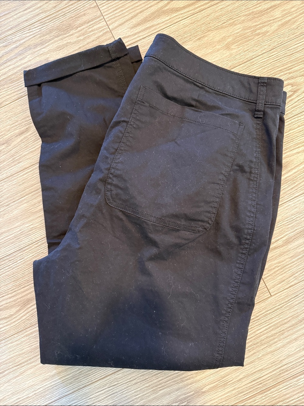 Classic Black Women’s Straight-Leg Pants